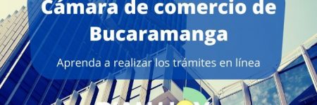 Cámara de comercio de Bucaramanga: Trámites en línea
